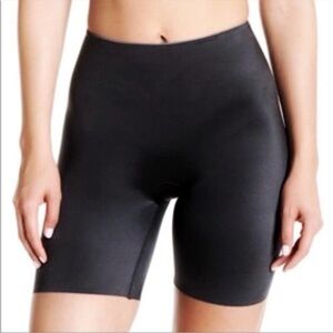 Spanx Slimplicity High Waisted Shaper Briefs Shorts Mid Thigh Length